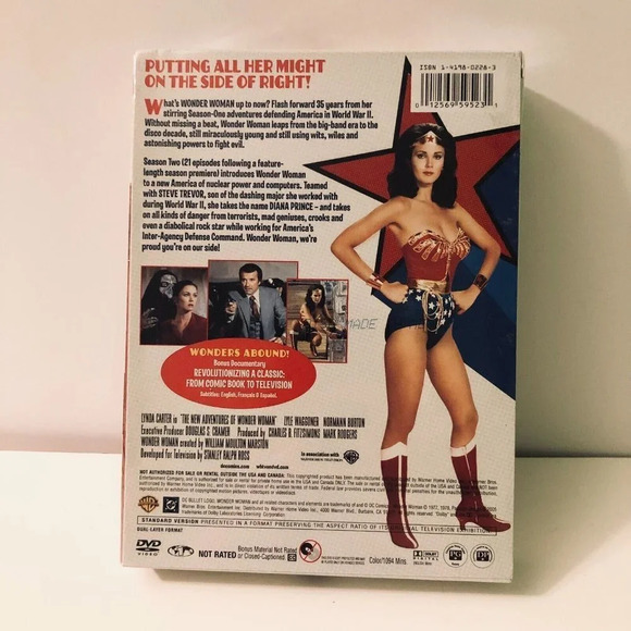 Wonder Woman  TV Series DVD Seasons 2 and 3 Box Sets Lynda Carter - Picture 6 of 16